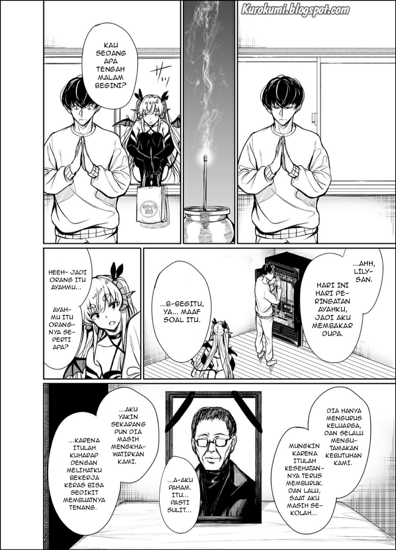 Shachiku succubus no Hanashi Chapter 08 Gambar 3