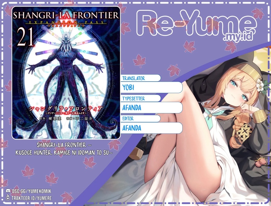 Shangri-La Frontier ~ Kusoge Hunter, Kamige ni Idoman to su~ Chapter 209 Gambar 1