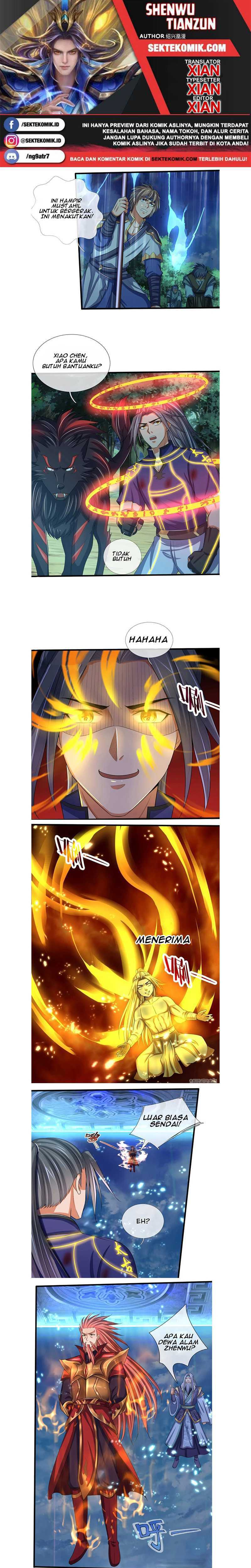 Shenwu Tianzun Chapter 316 Gambar 1