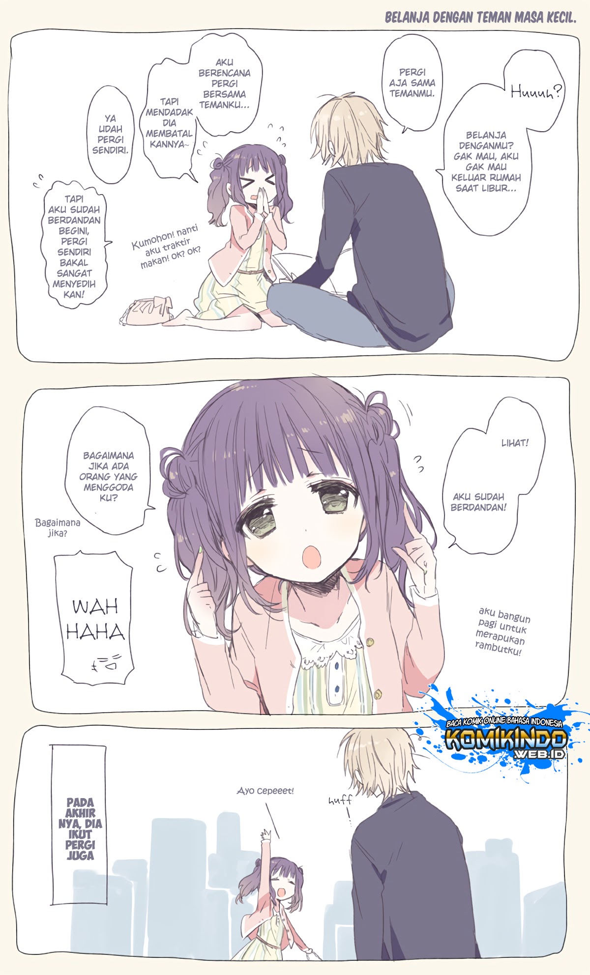 She’s Not My Girlfriend! We’re Just Childhood Friends Chapter 03 Gambar 8