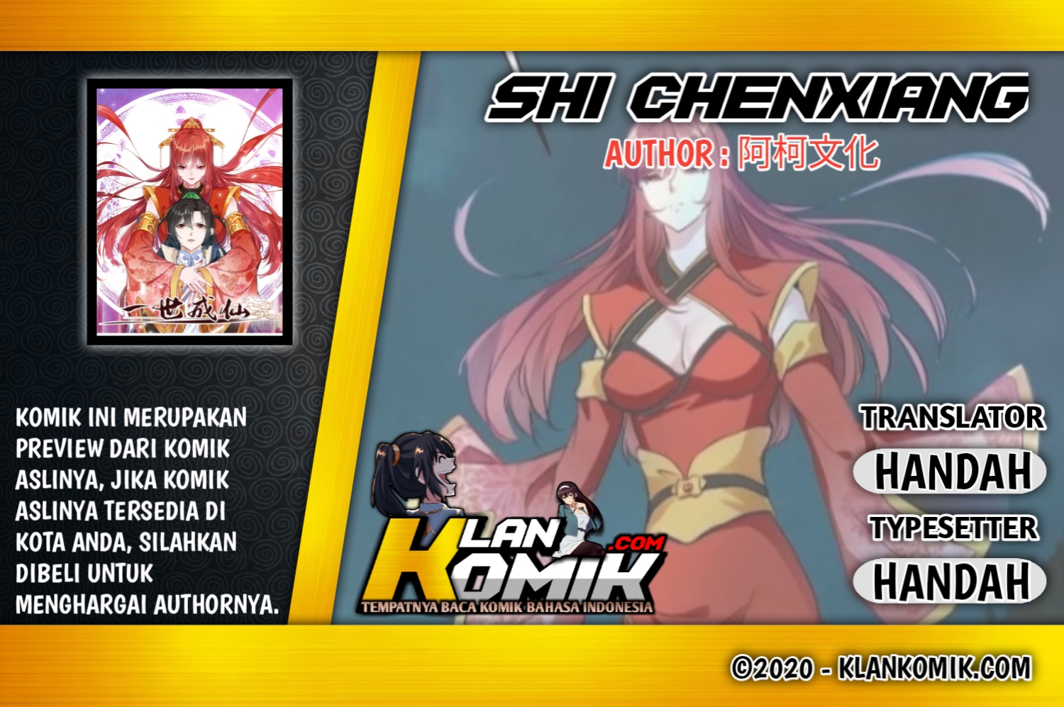 Shi Chenxiang (I Become a Fairy) Chapter 12 Gambar 1