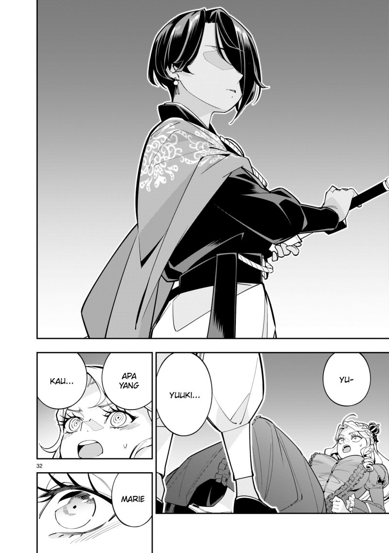 Shi ni Modori Oujo wa Ikinobiru Tameni Yuri Harem wo Tsukuru Koto ni Shita Chapter 02 Gambar 33