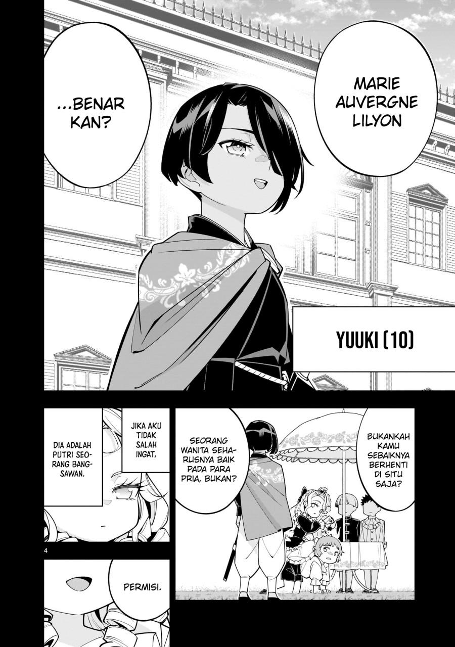 Shi ni Modori Oujo wa Ikinobiru Tameni Yuri Harem wo Tsukuru Koto ni Shita Chapter 03 Gambar 5