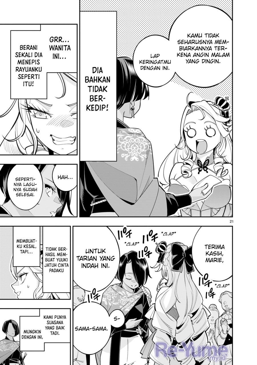 Shi ni Modori Oujo wa Ikinobiru Tameni Yuri Harem wo Tsukuru Koto ni Shita Chapter 03 Gambar 21