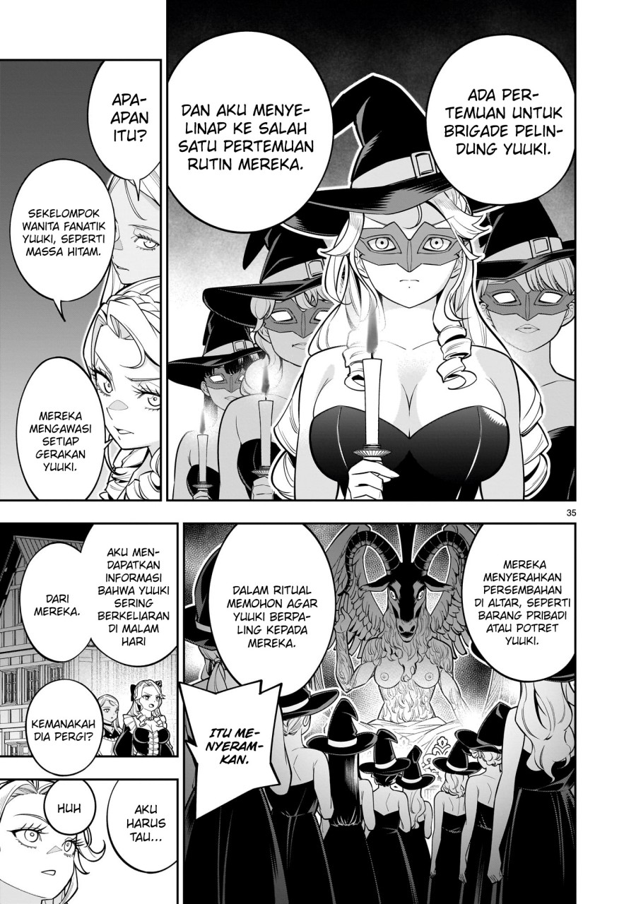 Shi ni Modori Oujo wa Ikinobiru Tameni Yuri Harem wo Tsukuru Koto ni Shita Chapter 03 Gambar 35