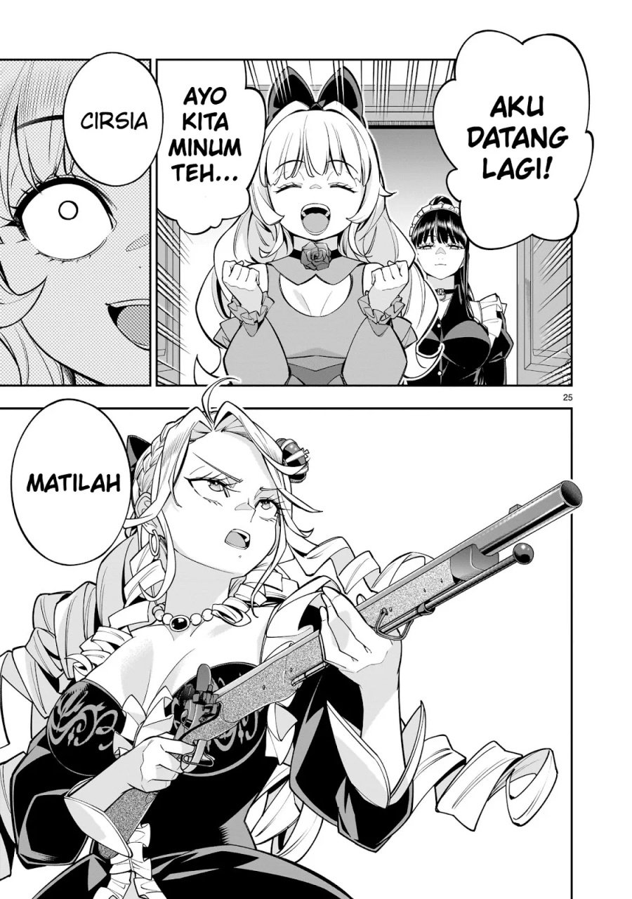 Shi ni Modori Oujo wa Ikinobiru Tameni Yuri Harem wo Tsukuru Koto ni Shita Chapter 07 Gambar 25