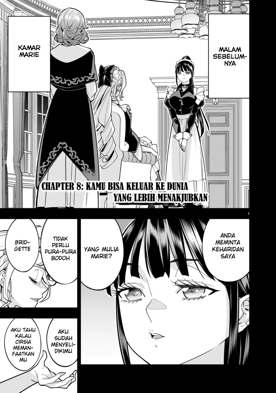 Shi ni Modori Oujo wa Ikinobiru Tameni Yuri Harem wo Tsukuru Koto ni Shita Chapter 08 Gambar 24
