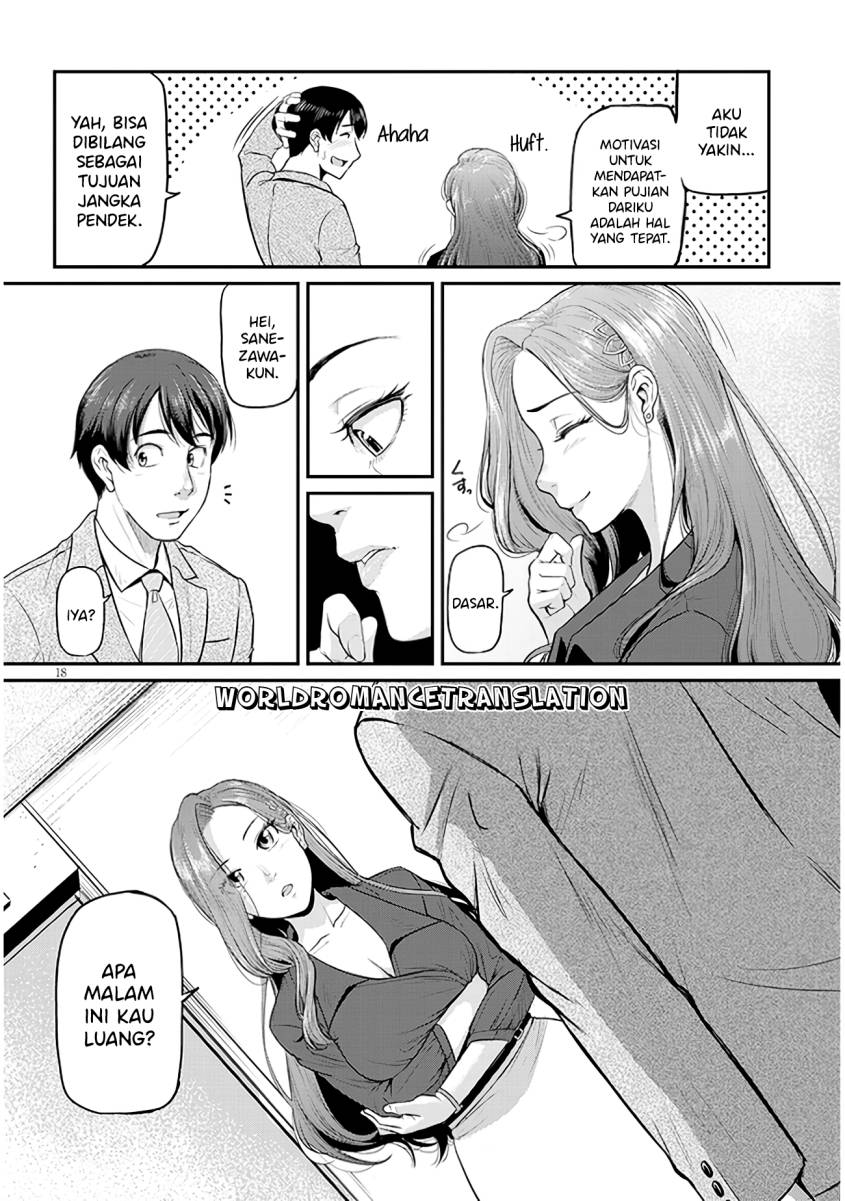 Shigoto Kaeri, Dokushin no Bijin Doushi ni Tanomarete Chapter 01.1 Gambar 17