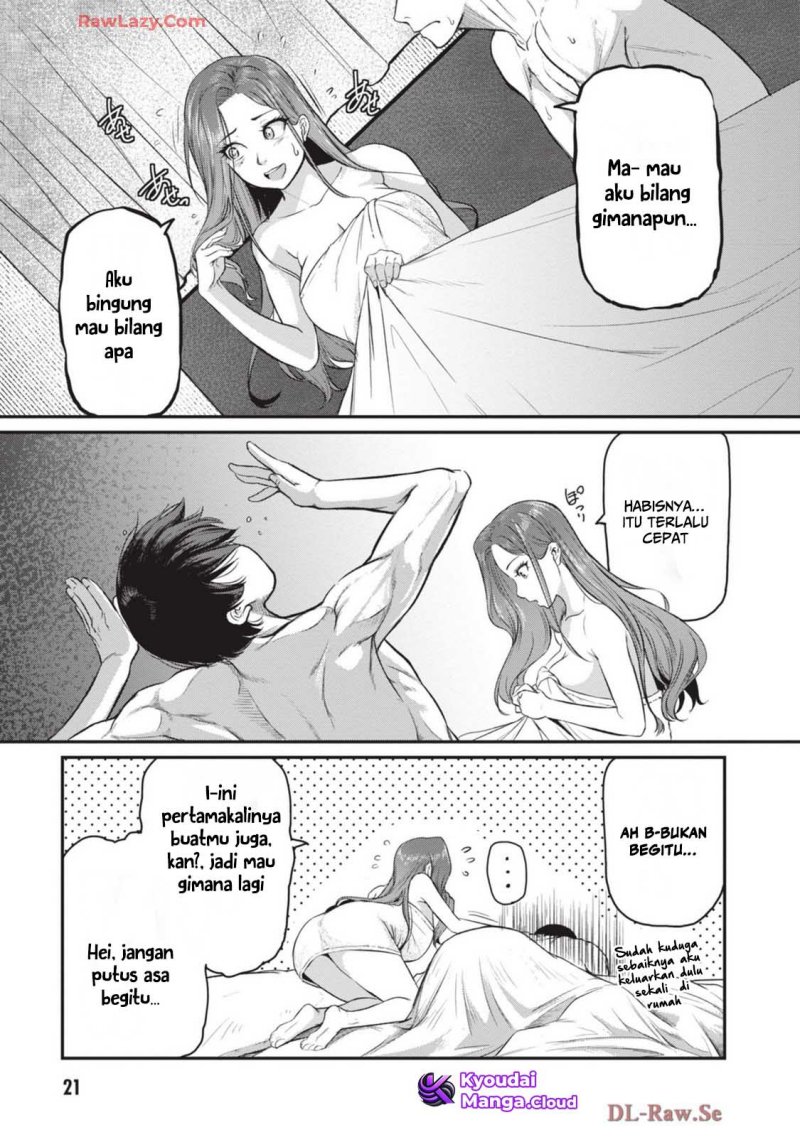 Shigoto Kaeri, Dokushin no Bijin Doushi ni Tanomarete Chapter 06 Gambar 22