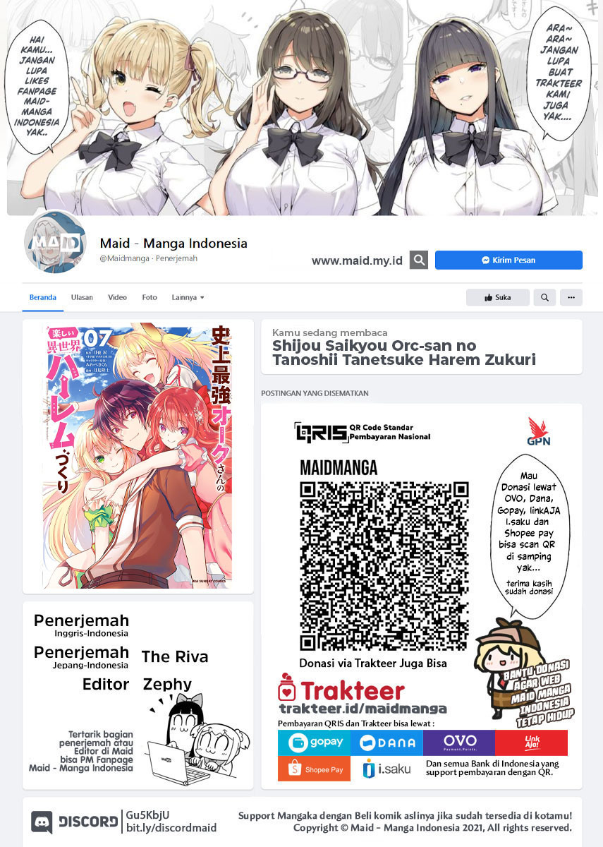Shijou Saikyou Orc-san no Tanoshii Tanetsuke Harem Zukuri Chapter 78 Gambar 2