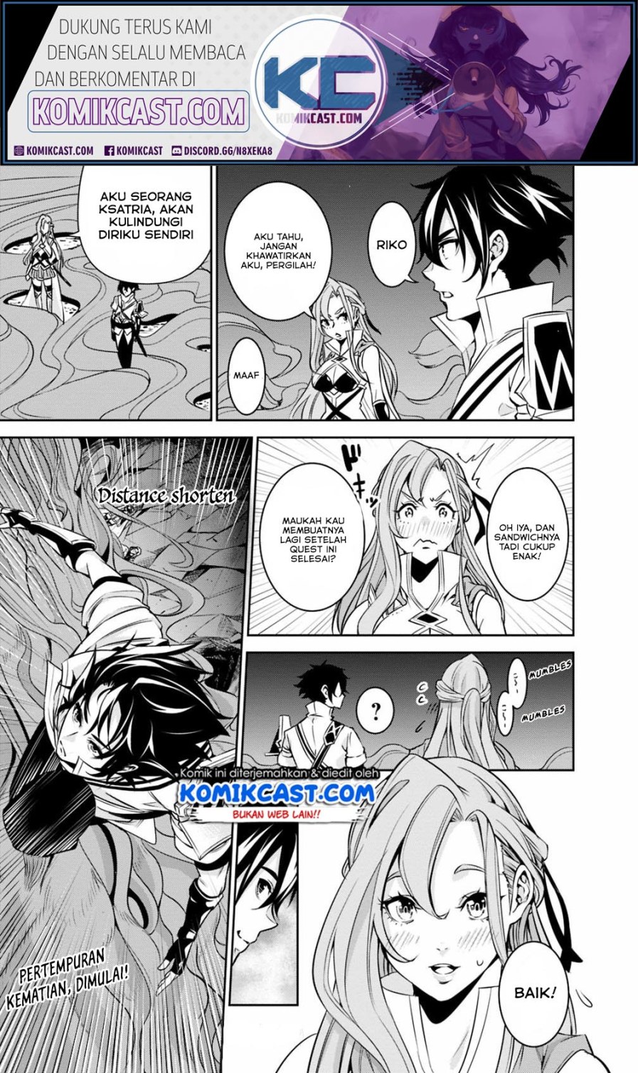 Shijou Saikyou no Mahou Kenshi, F Rank Boukensha ni Tensei Suru ~ Kensei to Matei, 2 Tsu no Zense omotta Otoko no Eiyuutan Chapter 24 Gambar 20