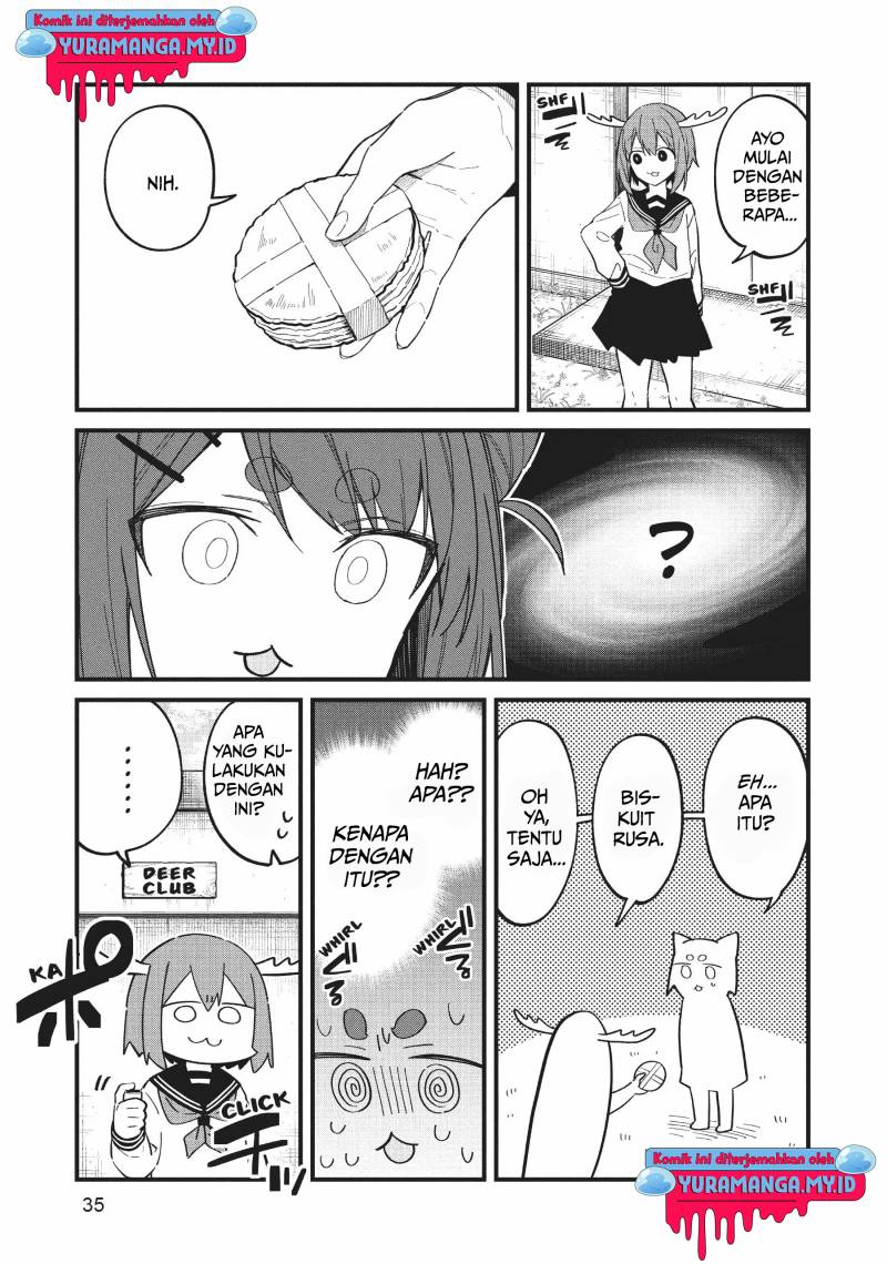 Shikanoko Nokonoko Koshitantan Chapter 21 Gambar 27