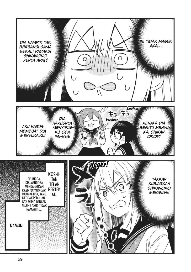 Shikanoko Nokonoko Koshitantan Chapter 21 Gambar 28