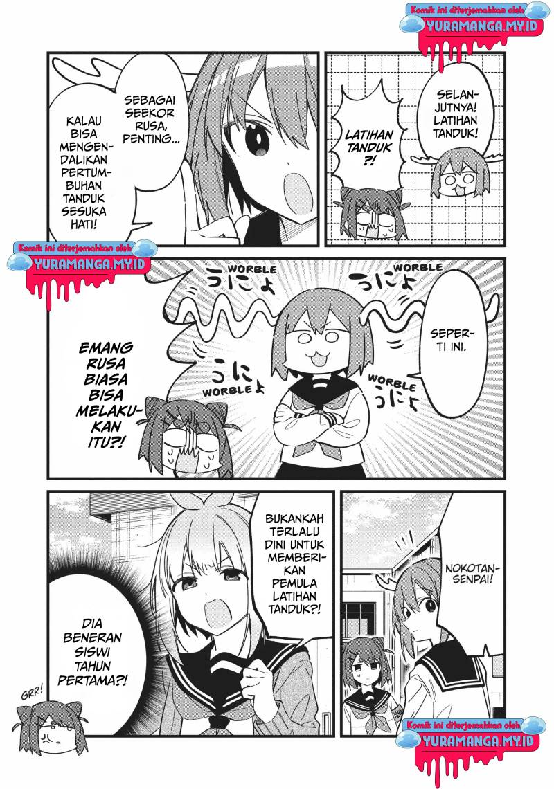 Shikanoko Nokonoko Koshitantan Chapter 21 Gambar 35