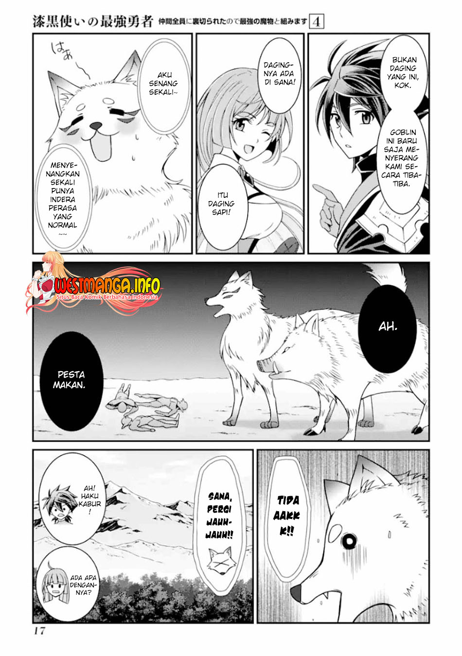 Shikkoku Tsukai no Saikyo Yusha Nakama Zen’in ni Uragira Retanode Saikyo no Mamono Chapter 14 Gambar 18
