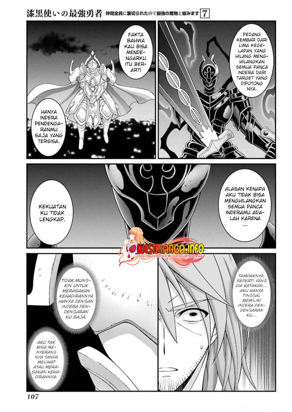 Shikkoku Tsukai no Saikyo Yusha Nakama Zen’in ni Uragira Retanode Saikyo no Mamono Chapter 35 Gambar 11