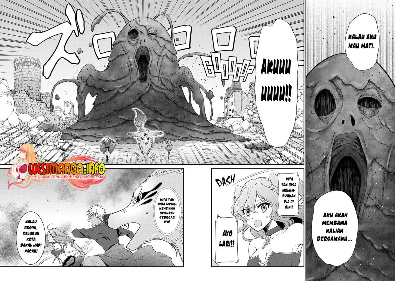 Shikkoku Tsukai no Saikyo Yusha Nakama Zen’in ni Uragira Retanode Saikyo no Mamono Chapter 59 Gambar 27