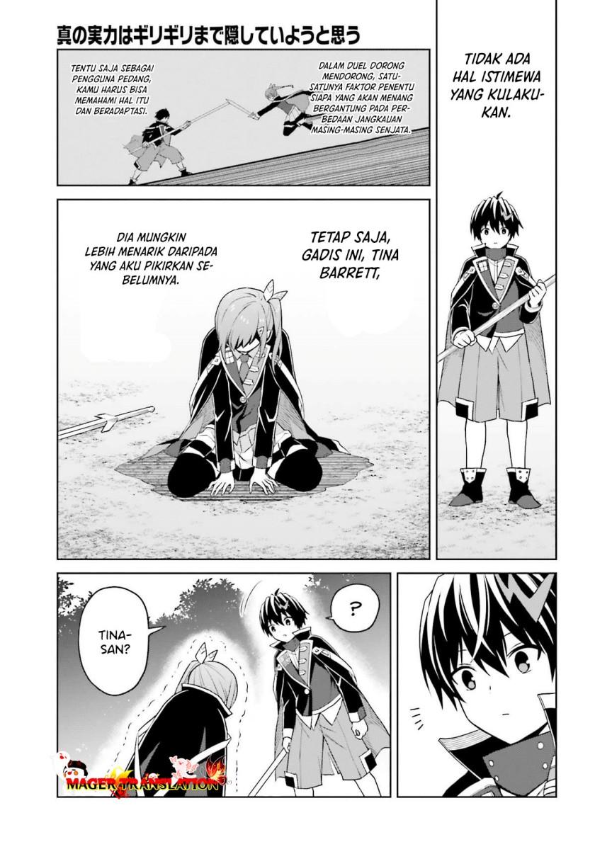 Shin no Jitsuryoku wa Girigiri made Kakushite Iyou to Omou Chapter 29 Gambar 18