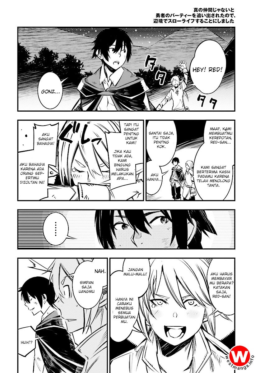 Shin no Nakama janai to Yuusha no Party wo Oidasareta node Henkyou de Slow Life suru Koto ni shimashit Chapter 01.3 Gambar 12