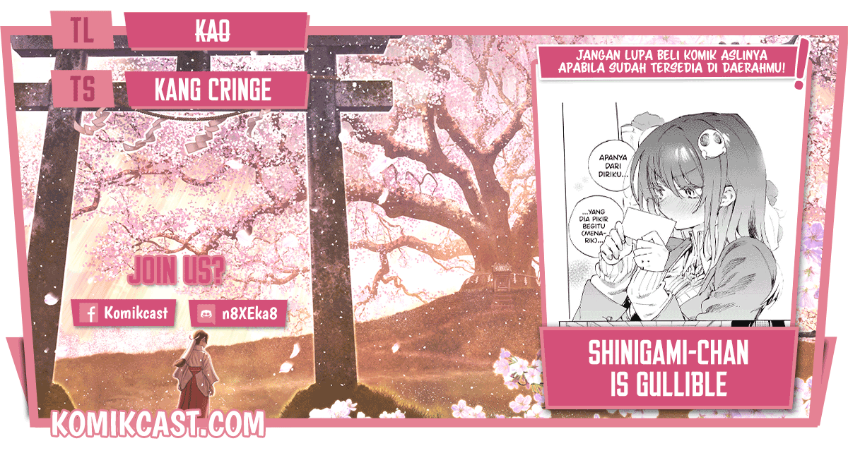 Shinigami-chan is Gullible Chapter 00 Gambar 1
