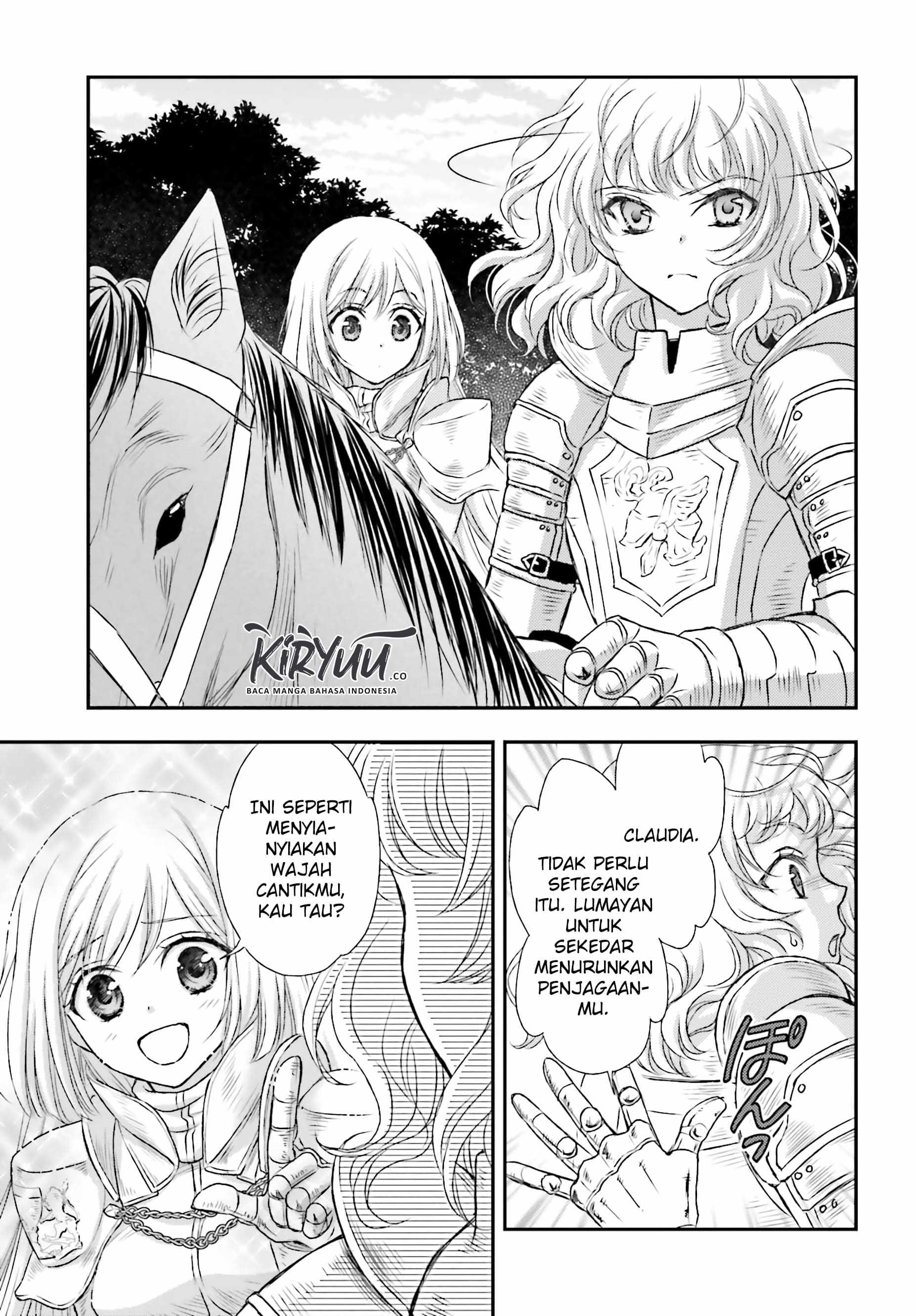 Shinigami ni Sodaterareta Shoujo wa Shikkoku no Tsurugi wo Mune ni Idaku Chapter 06 Gambar 16