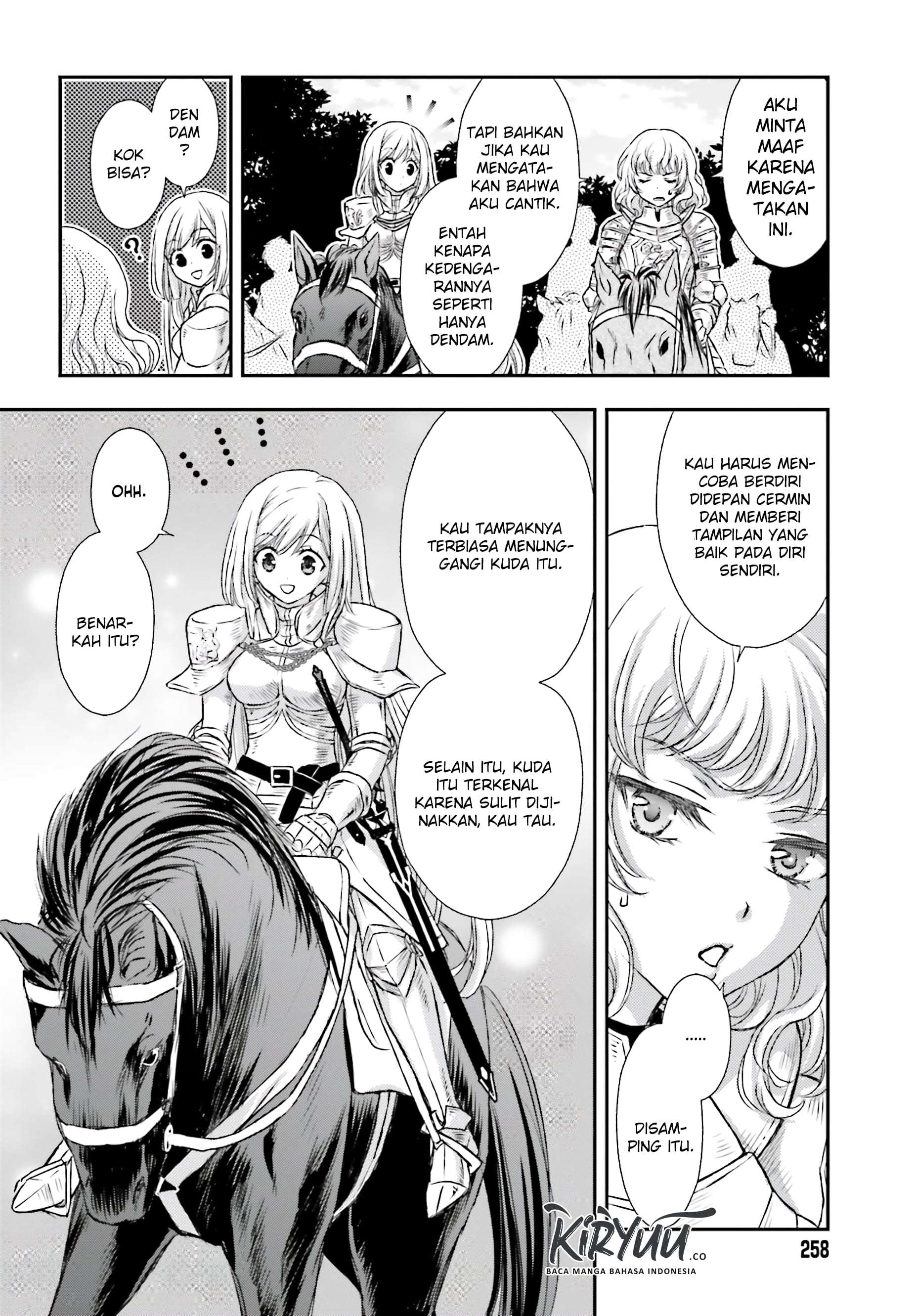 Shinigami ni Sodaterareta Shoujo wa Shikkoku no Tsurugi wo Mune ni Idaku Chapter 06 Gambar 17