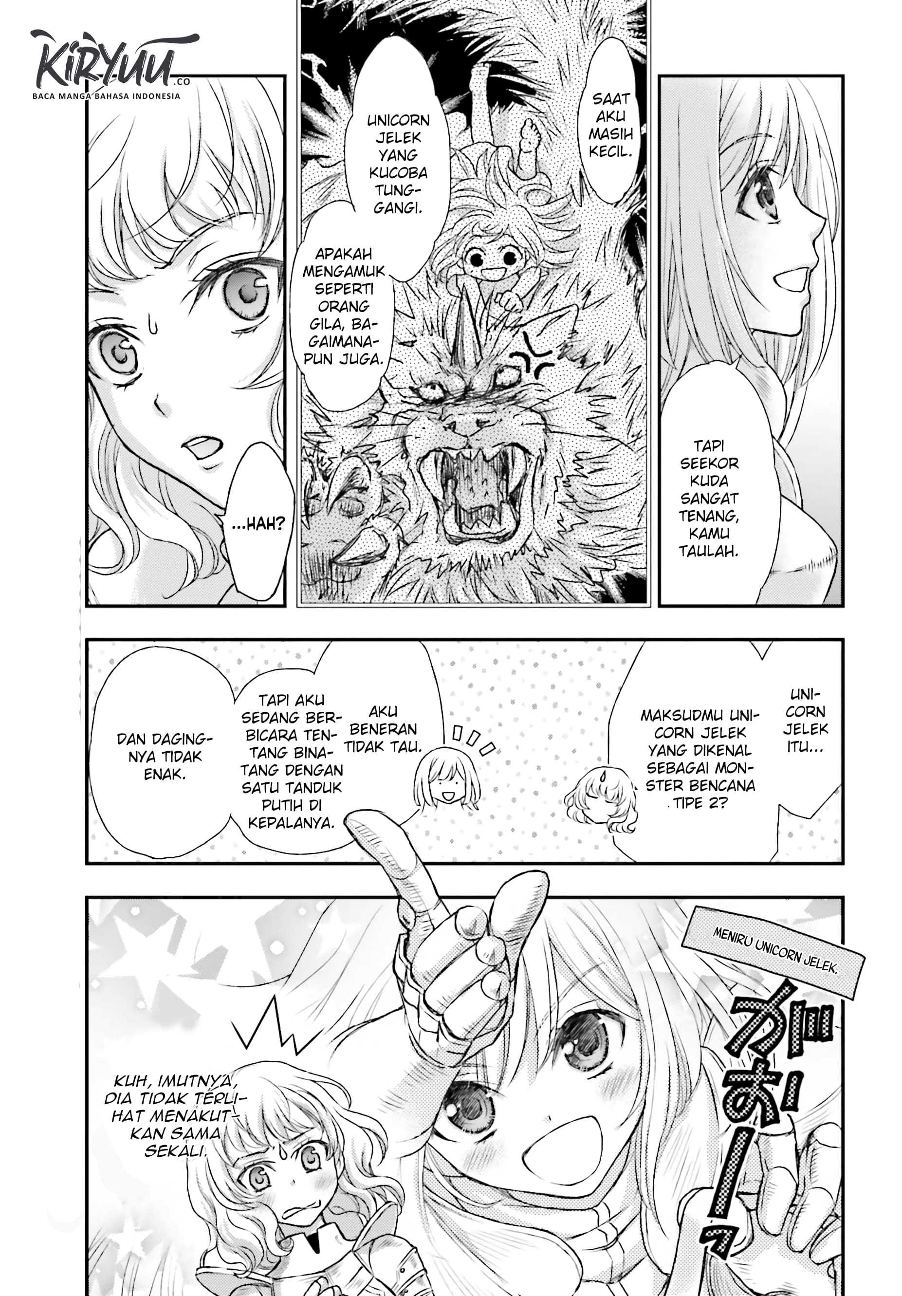 Shinigami ni Sodaterareta Shoujo wa Shikkoku no Tsurugi wo Mune ni Idaku Chapter 06 Gambar 18
