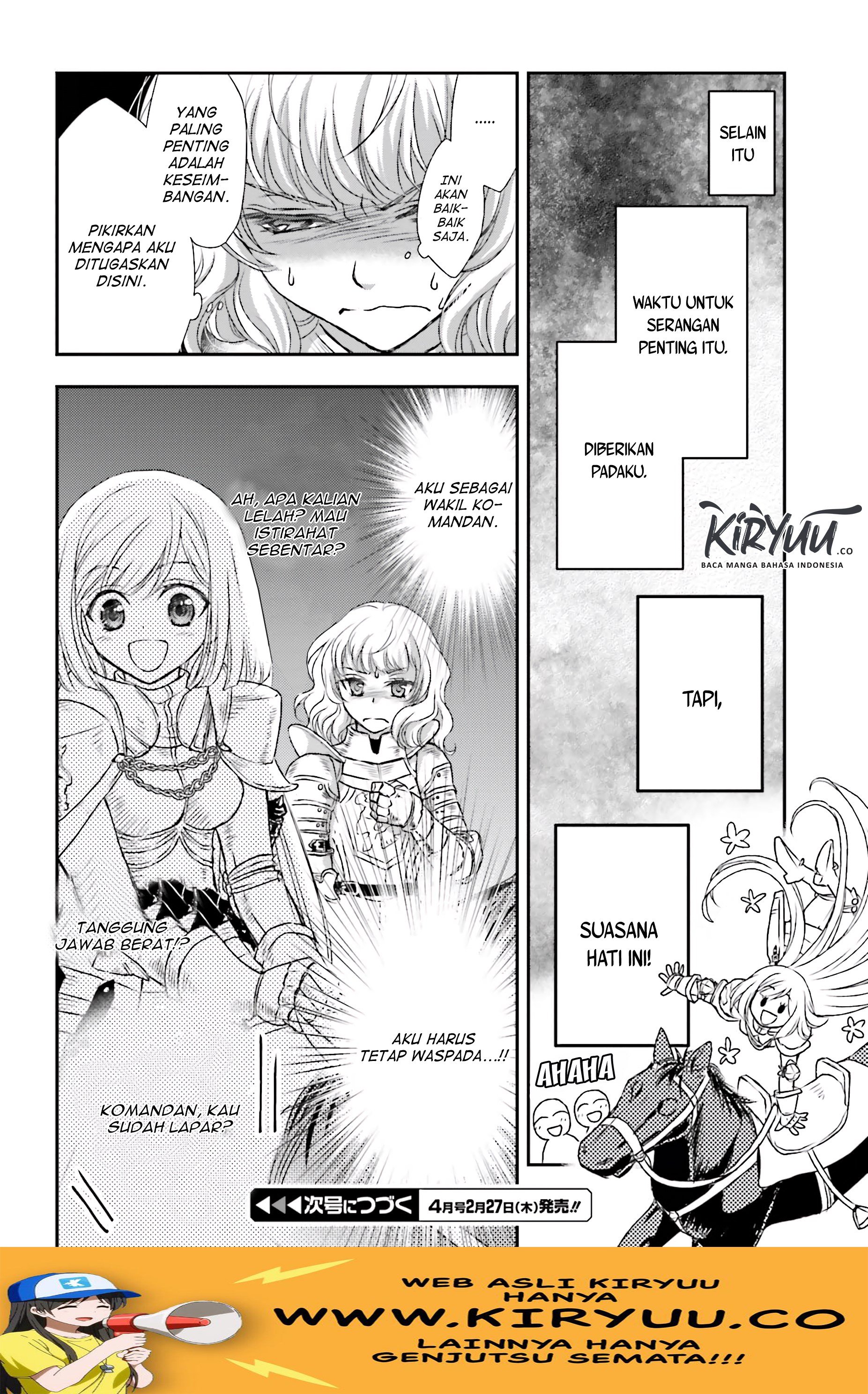 Shinigami ni Sodaterareta Shoujo wa Shikkoku no Tsurugi wo Mune ni Idaku Chapter 06 Gambar 23