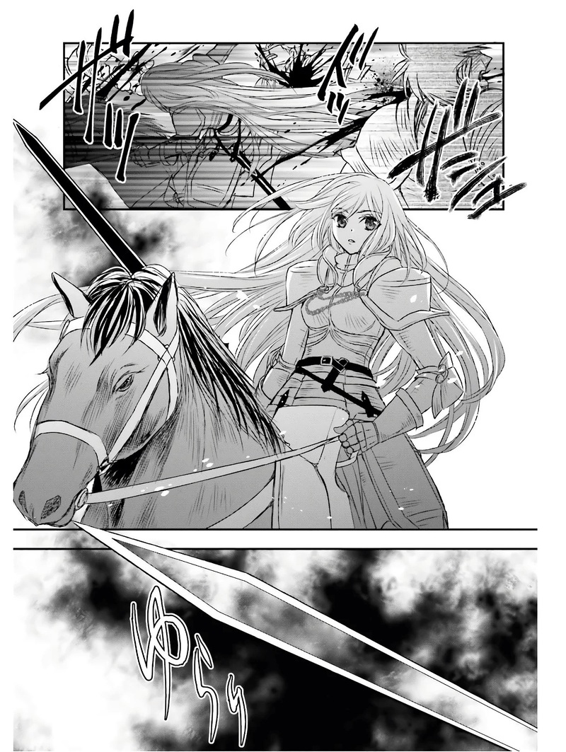 Shinigami ni Sodaterareta Shoujo wa Shikkoku no Tsurugi wo Mune ni Idaku Chapter 09 Gambar 21