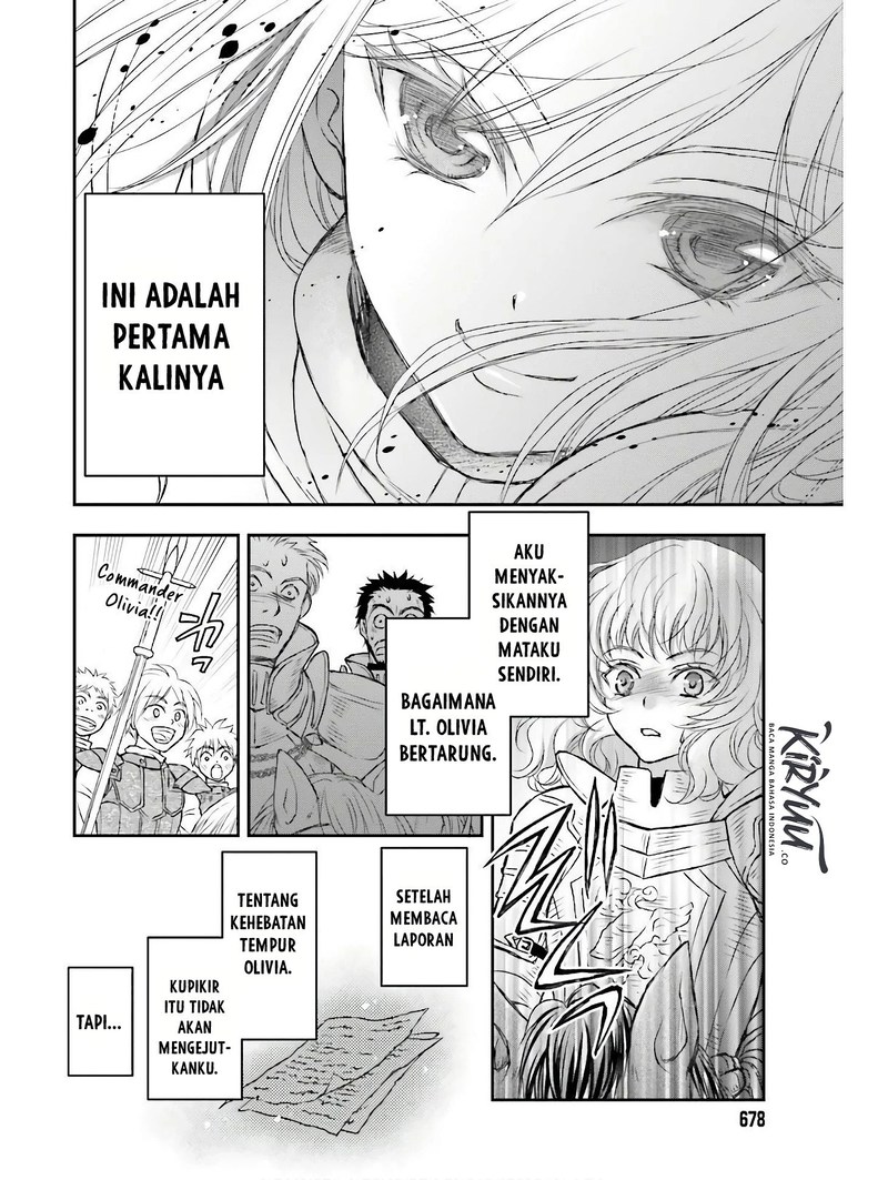 Shinigami ni Sodaterareta Shoujo wa Shikkoku no Tsurugi wo Mune ni Idaku Chapter 09 Gambar 22