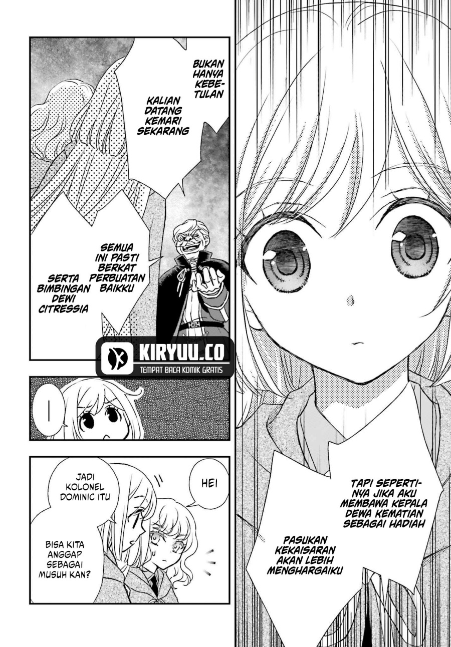 Shinigami ni Sodaterareta Shoujo wa Shikkoku no Tsurugi wo Mune ni Idaku Chapter 49 Gambar 23