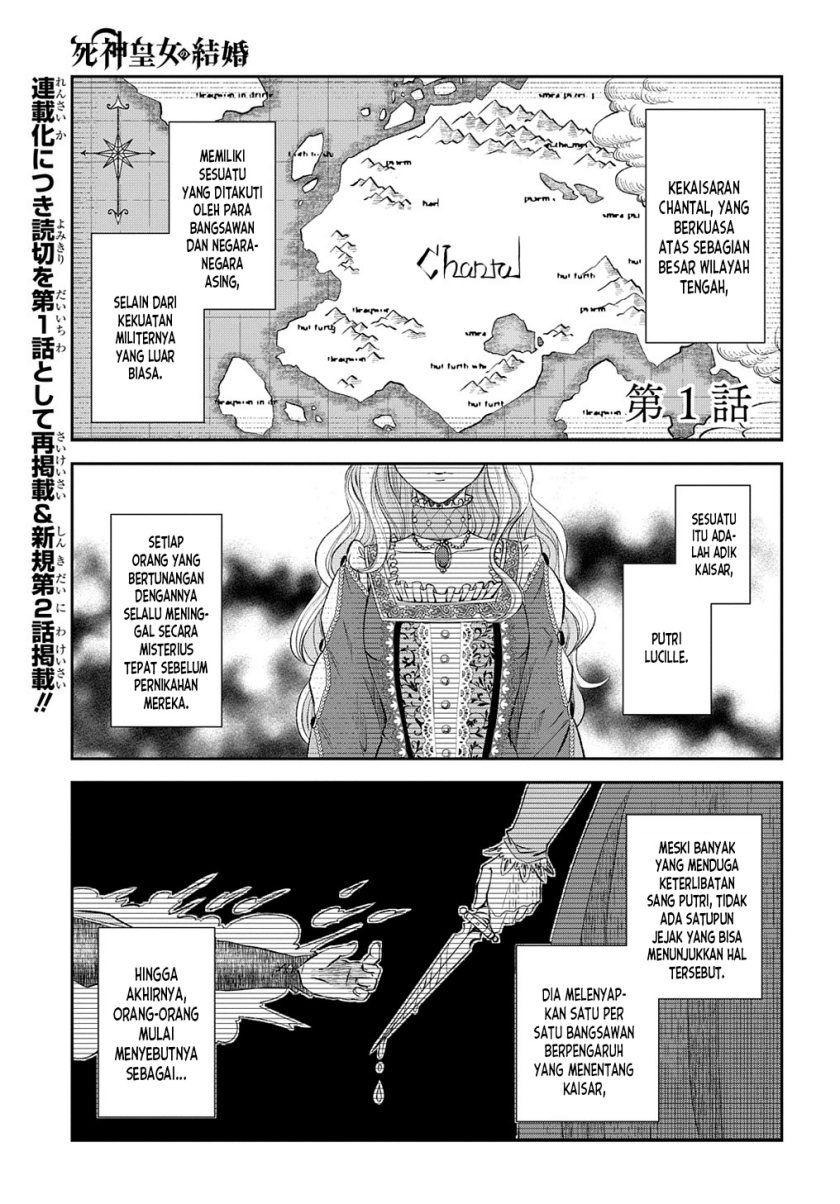 Shinigami Oujo no Kekkon Chapter 01 Gambar 4