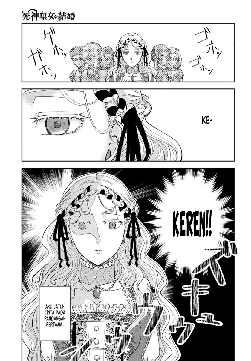 Shinigami Oujo no Kekkon Chapter 01 Gambar 8