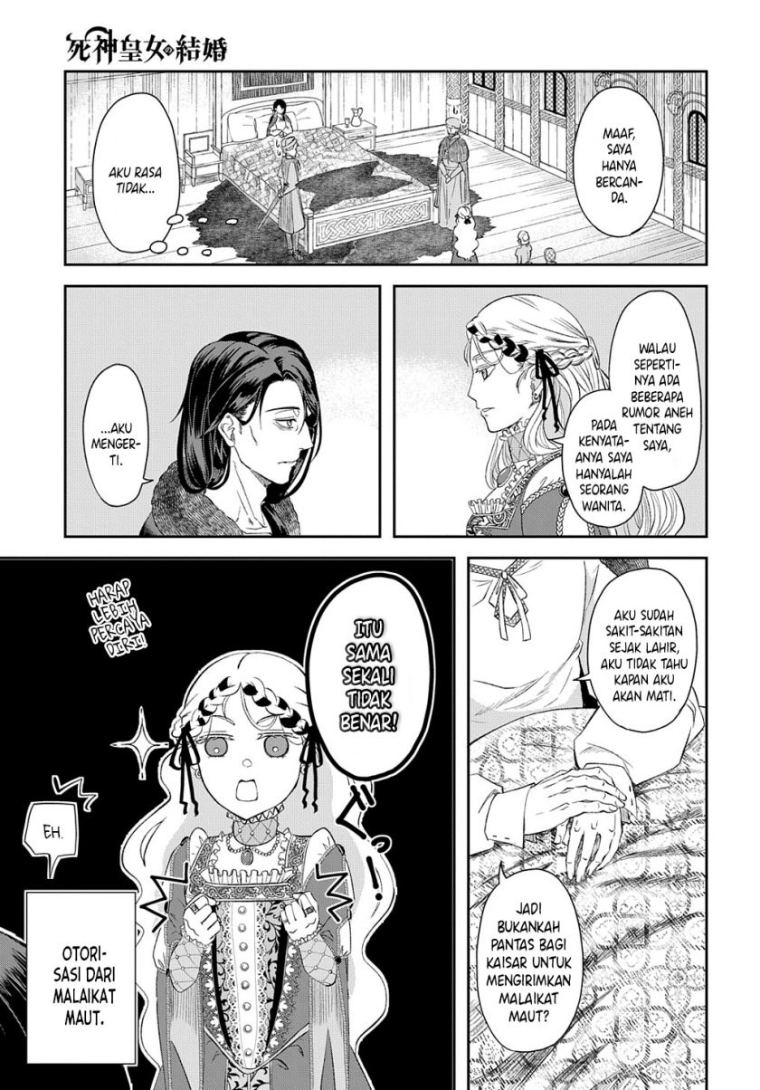 Shinigami Oujo no Kekkon Chapter 01 Gambar 10