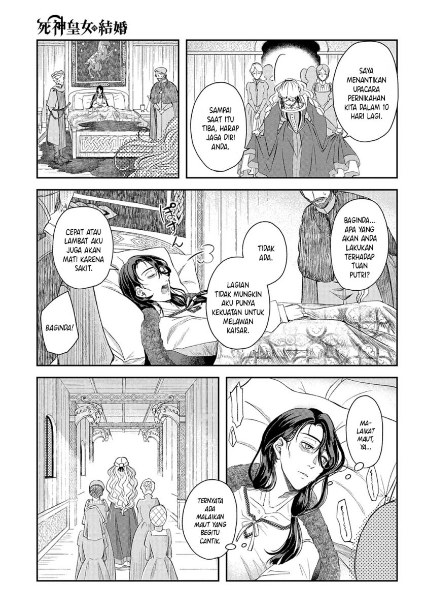 Shinigami Oujo no Kekkon Chapter 01 Gambar 12