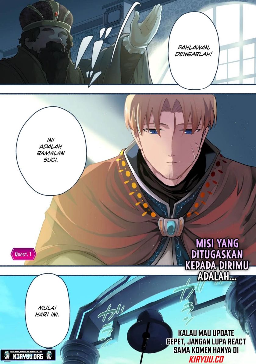 Shinkon Quest – Maou no Musume wa Majime Yuusha wo Otoshitai Chapter 01 Gambar 2