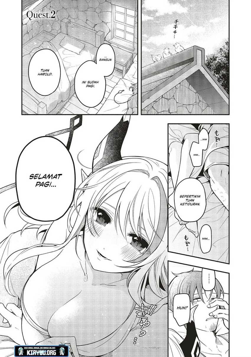 Shinkon Quest – Maou no Musume wa Majime Yuusha wo Otoshitai Chapter 02 Gambar 2