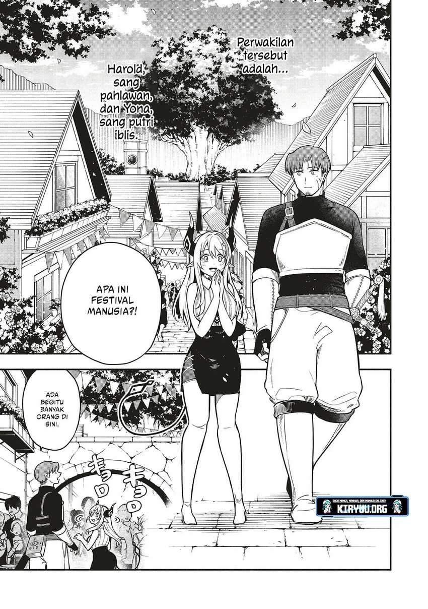 Shinkon Quest – Maou no Musume wa Majime Yuusha wo Otoshitai Chapter 03 Gambar 6