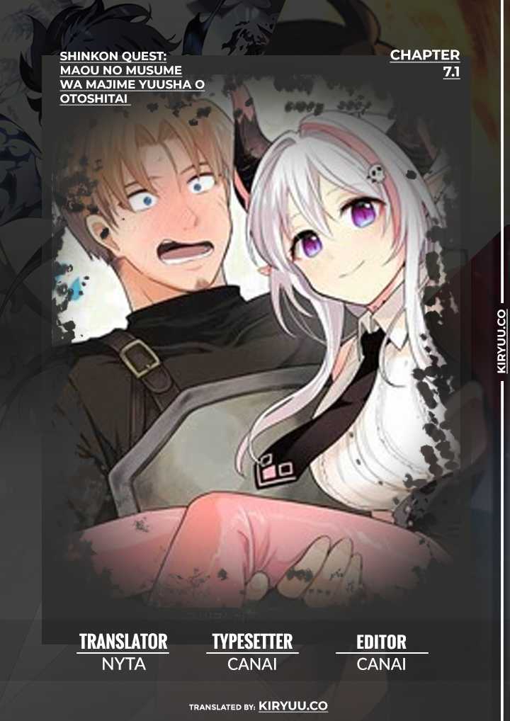 Shinkon Quest – Maou no Musume wa Majime Yuusha wo Otoshitai Chapter 07 Gambar 1