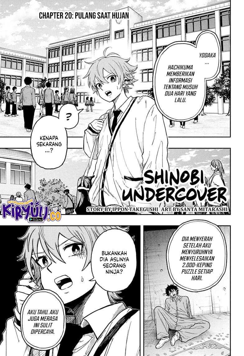 Shinobi Undercover Chapter 20 Gambar 2