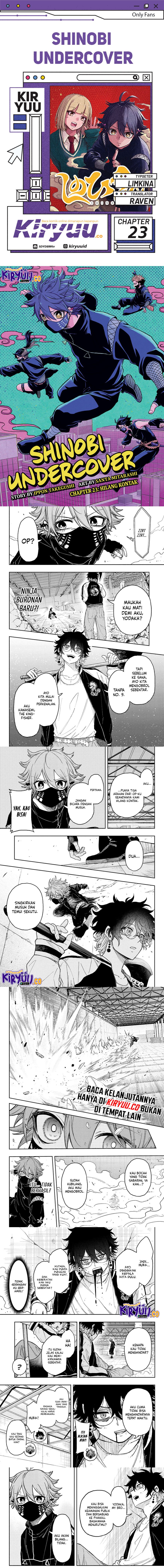 Shinobi Undercover Chapter 23 Gambar 1