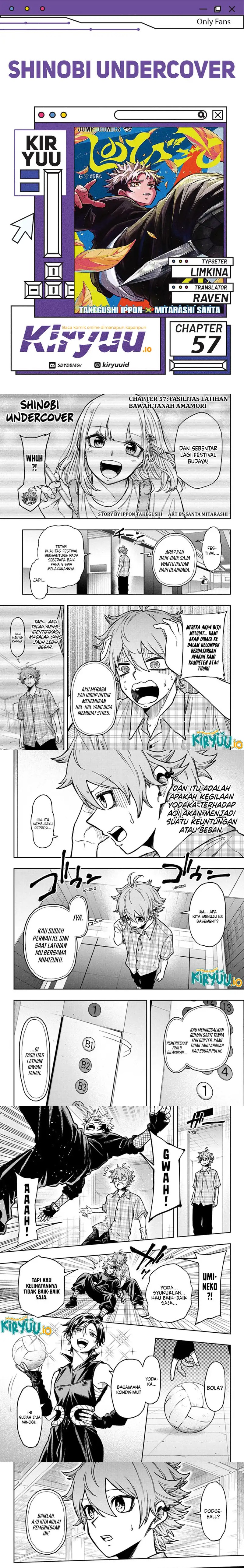 Shinobi Undercover Chapter 57 Gambar 1