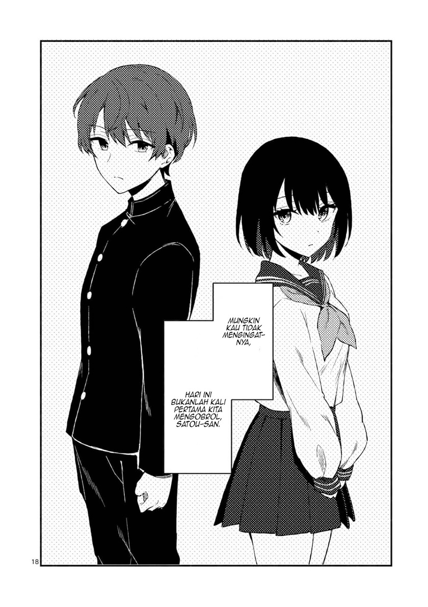 Shiotaiou no Sato-san ga Ore ni dake Amai Chapter 02 Gambar 19