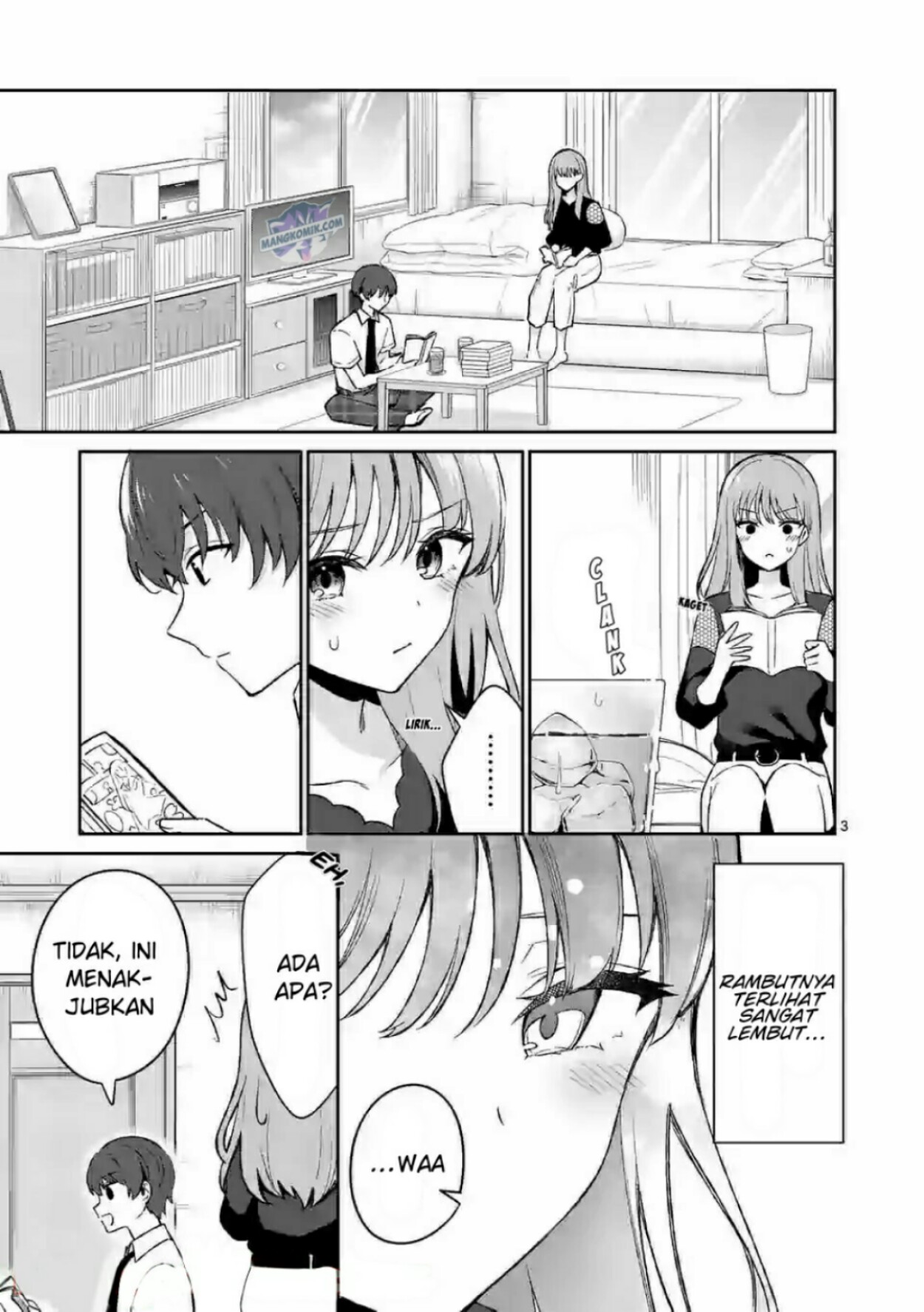Shiotaiou no Sato-san ga Ore ni dake Amai Chapter 22 Gambar 4