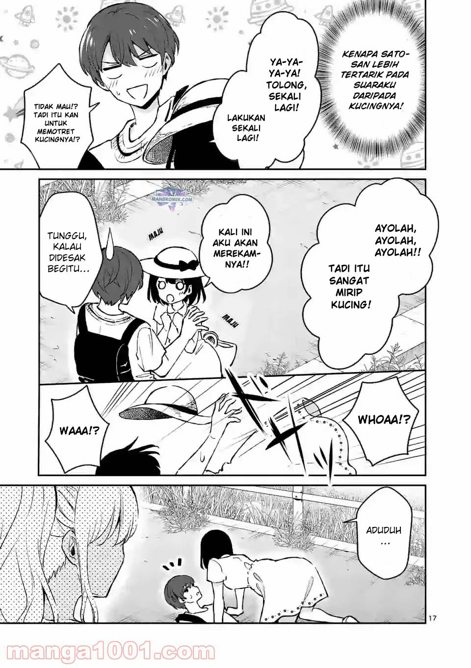 Shiotaiou no Sato-san ga Ore ni dake Amai Chapter 24 Gambar 18