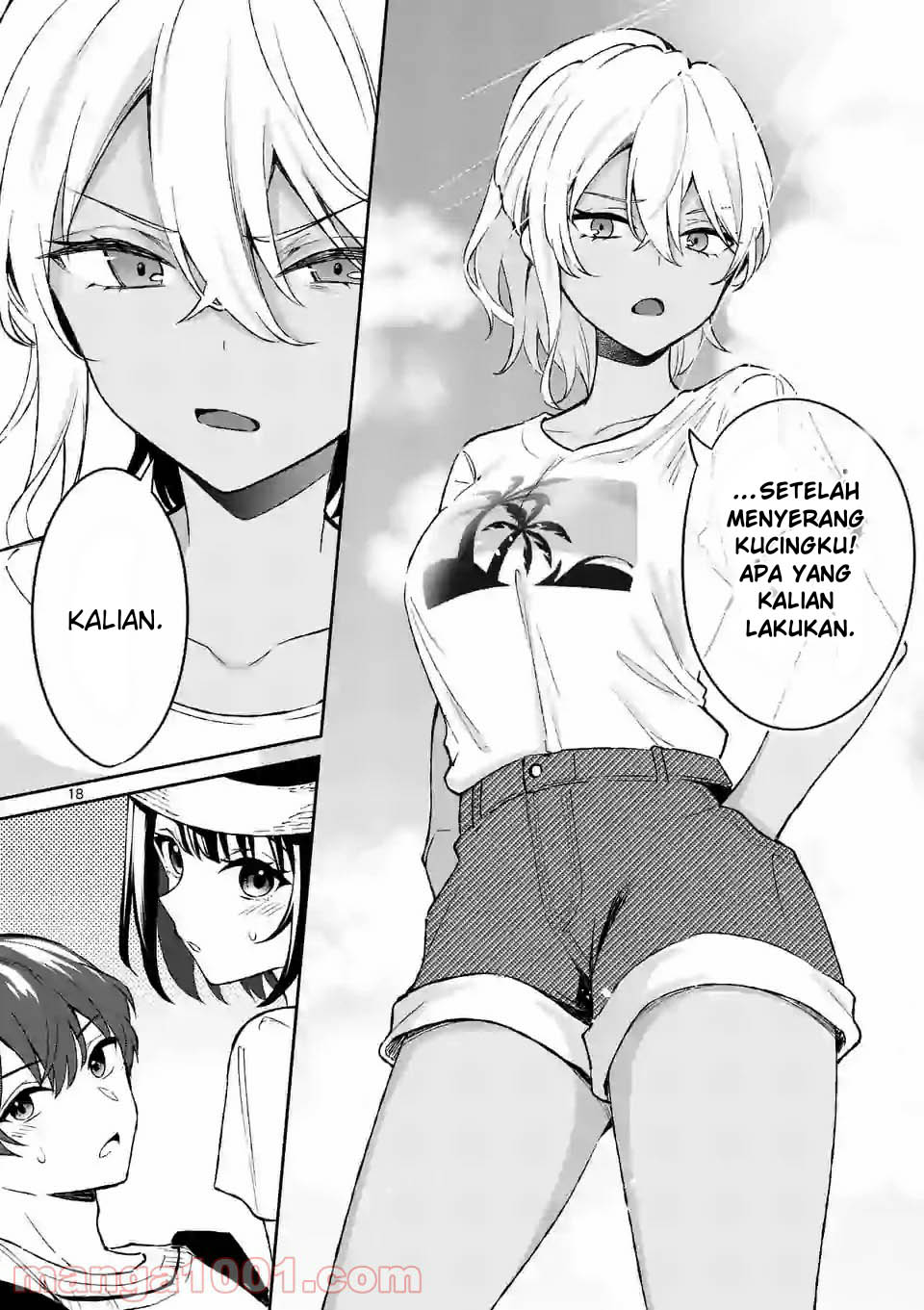 Shiotaiou no Sato-san ga Ore ni dake Amai Chapter 24 Gambar 19