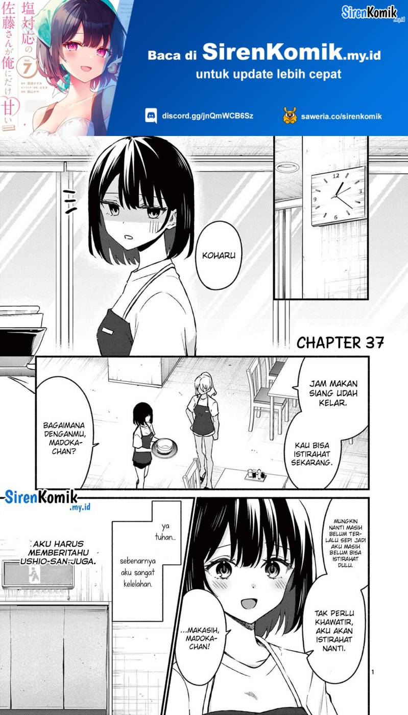 Shiotaiou no Sato-san ga Ore ni dake Amai Chapter 37 Gambar 2