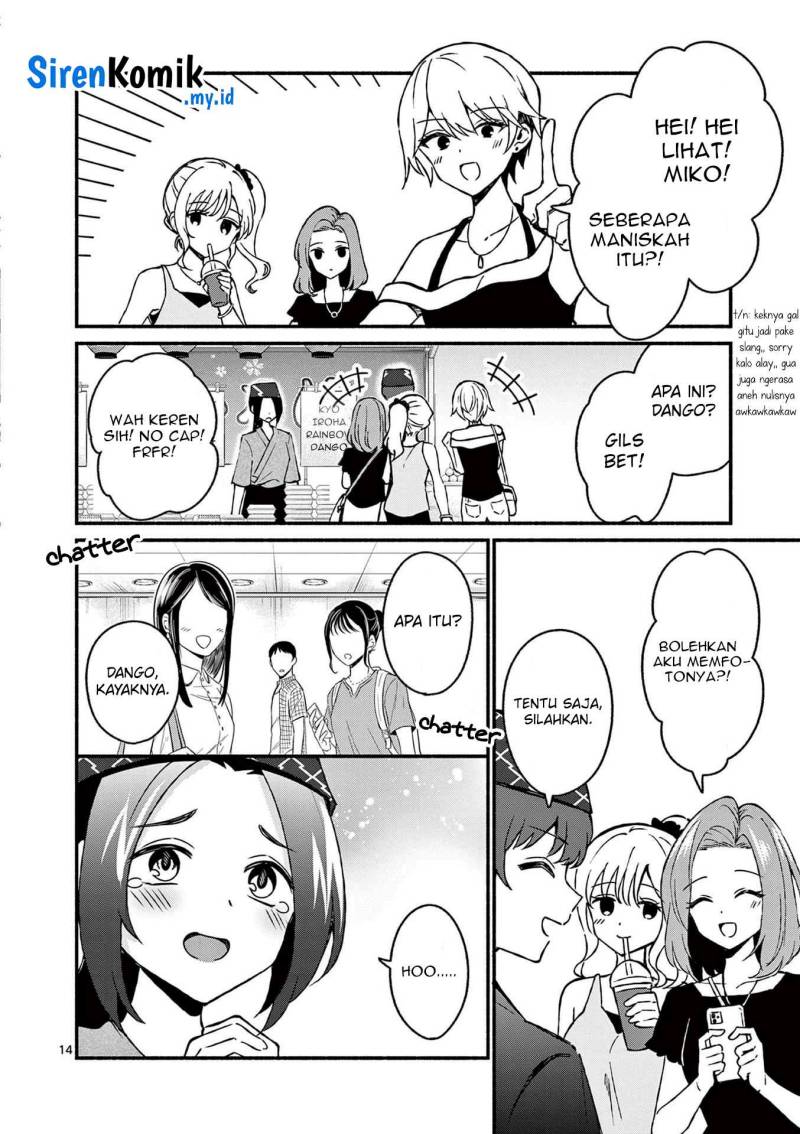 Shiotaiou no Sato-san ga Ore ni dake Amai Chapter 39 Gambar 15