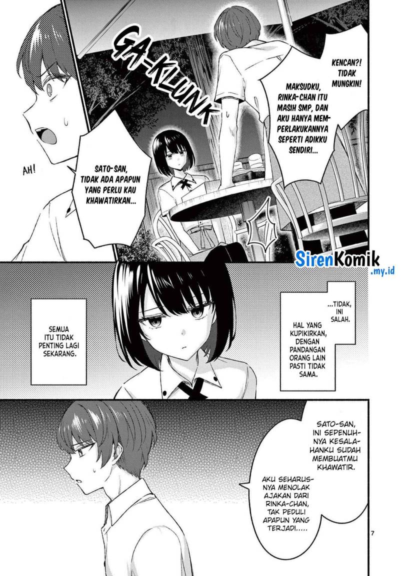 Shiotaiou no Sato-san ga Ore ni dake Amai Chapter 45 Gambar 8