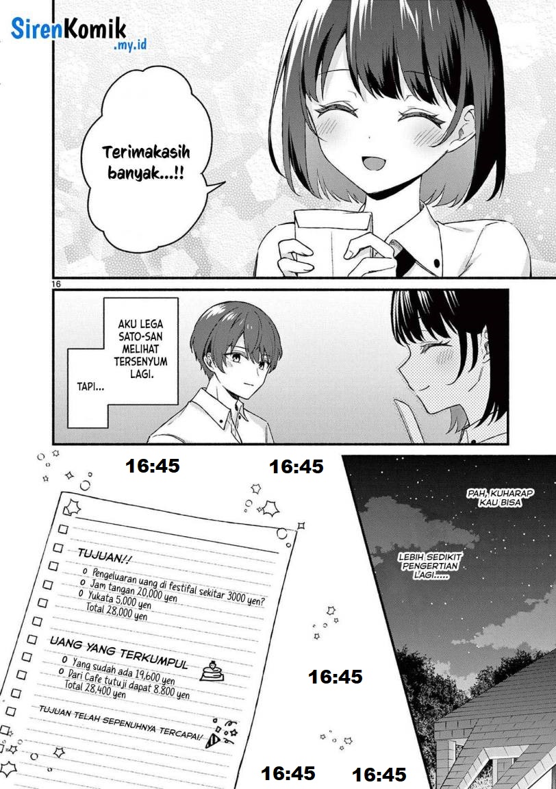 Shiotaiou no Sato-san ga Ore ni dake Amai Chapter 45 Gambar 17